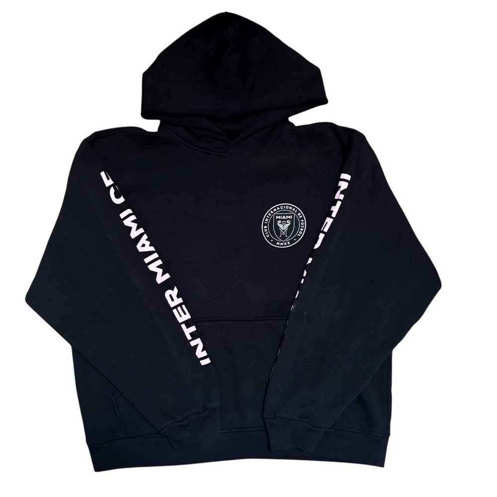 MLS Inter Miami CF Hoodie – Black & Pink – PacSun Collab (NWT)